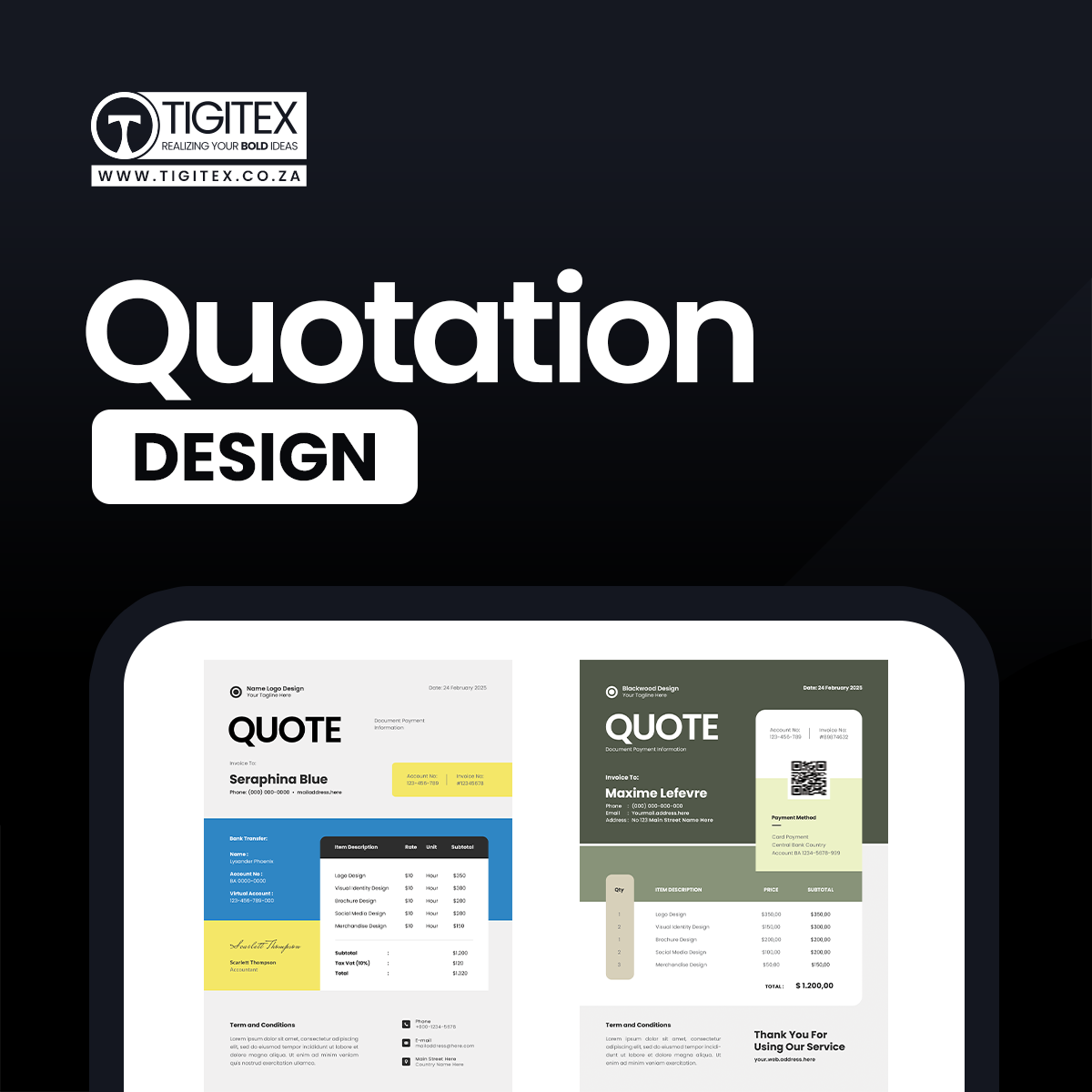 TX_P_Quotation Template